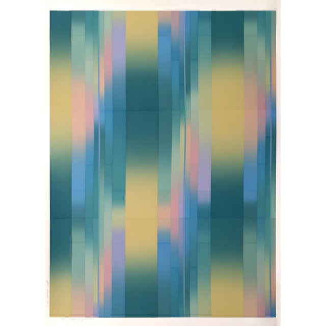 1980s Space Sounds No.3, Evelyn B. Johnson Screen Print For Sale - Image 5 of 5