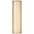 Barbara Barry for Visual Comfort Signature Phinn 18" Linear Bath Sconce in Soft Brass with White Glass For Sale