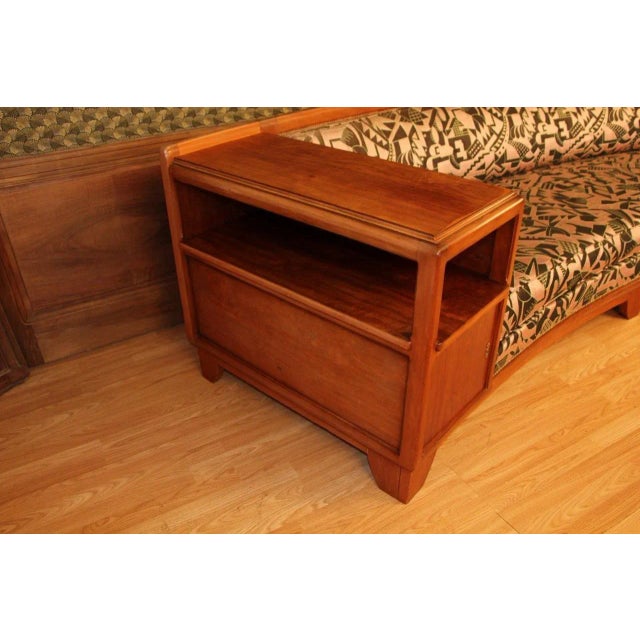 Large Art Deco Bench Sofa from Ateliers Majorelle, 1930s For Sale - Image 11 of 13