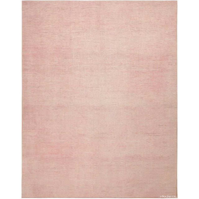 Nazmiyal Collection Chic Gentle Tone Modern Decorative Area Rug For Sale