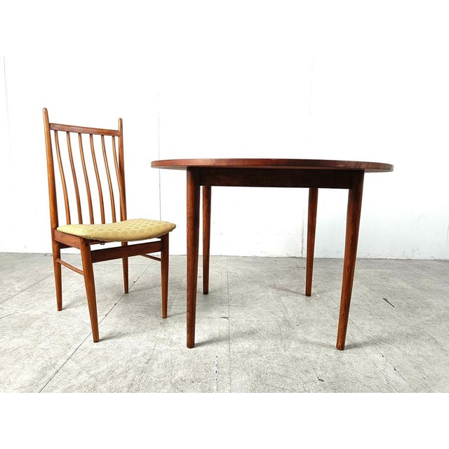 Mid-Century Dining Set by Arne Vodder, Denmark, 1960s, Set of 5 For Sale - Image 3 of 13