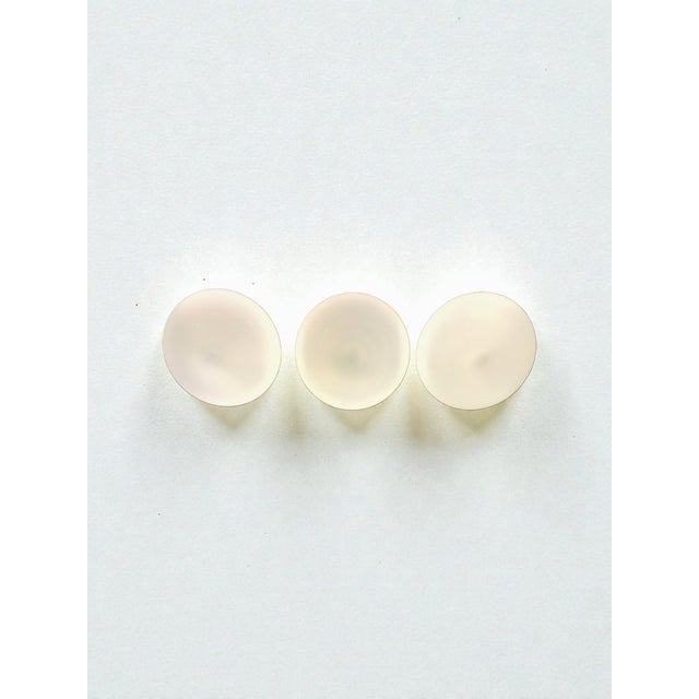 Mid-Century Modern Modulo Wall Lamps in Metal and Glass from Valenti Luce, Italy, 1970s, Set of 3 For Sale - Image 3 of 7