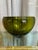 Mid-Century Modern Large Olive Green Bowl For Sale - Image 3 of 4