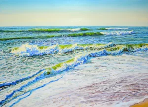 Sea. Serenity 3.Modern Original Painting