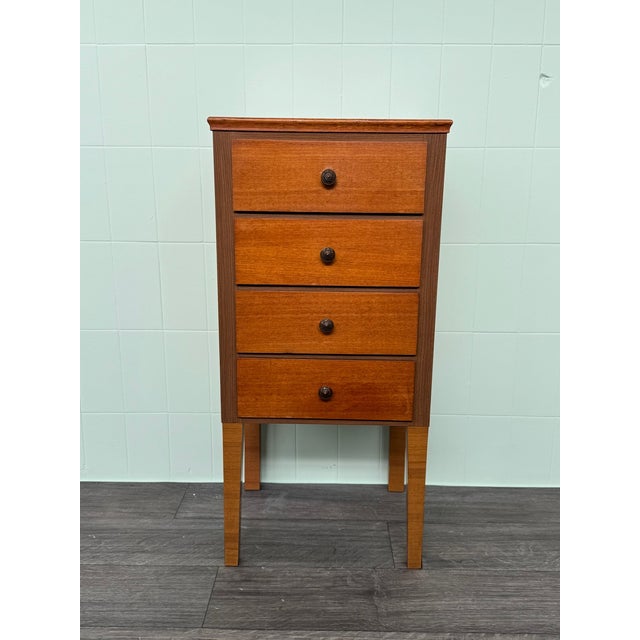 Vintage Italian Wooden Chest of Drawers, 1970s For Sale - Image 13 of 13