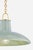 2020s Hudson Valley Lighting Pottersville 18 in. 1 Light Pendant in Aged Brass and Ceramic Moss Crackle Finish For Sale - Image 5 of 6