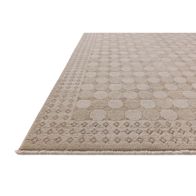 Contemporary Amber Lewis x Loloi Cali Taupe / Natural 11'-6" x 15'-7" Area Rug For Sale - Image 3 of 4
