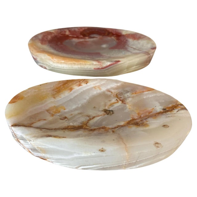 Ashtrays in Onyx and Oval Shape, Italy, 1960s, Set of 2 For Sale - Image 10 of 10