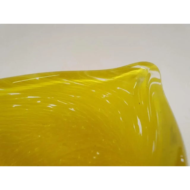 Glass Glass Vase with Cat Figure, Murano, Italy, 1960s For Sale - Image 7 of 9