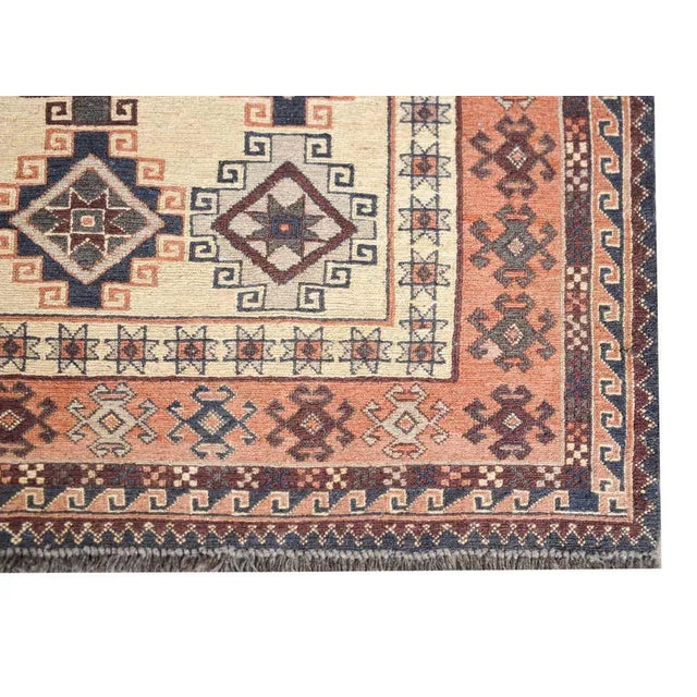 Late 20th Century Afghani Ersari Rug For Sale - Image 10 of 13