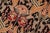 Shabby Chic Shabby Chic Floral 1990's Pak-Persian Black/Gold Wool Rug - 6'1'' X 9'5'' For Sale - Image 3 of 9