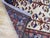 Ornamental & Decorative Materials Vintage Afghan Tree of Life Bird Rug in Ivory, Indigo and Madder Red For Sale - Image 7 of 9