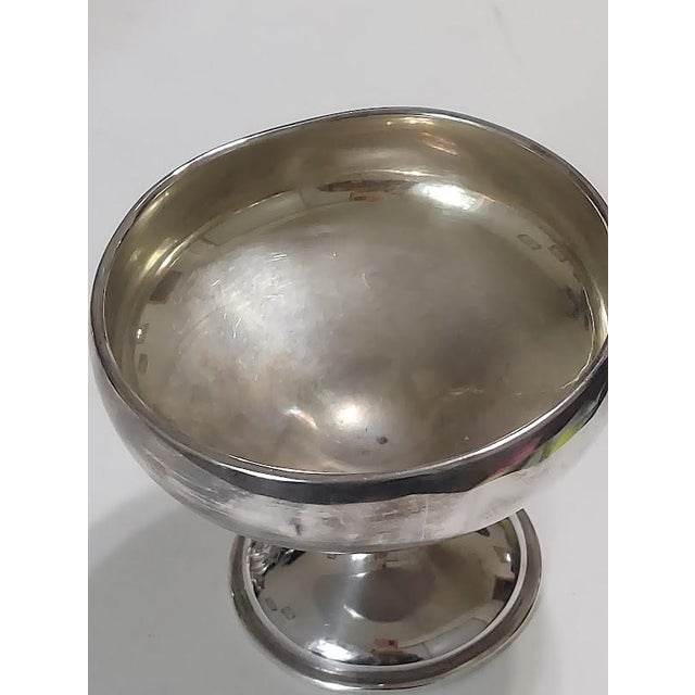 Antique Schmitz Moore & Co Sterling Silver Gilt Sherbet Cups - Set of Six For Sale - Image 10 of 11