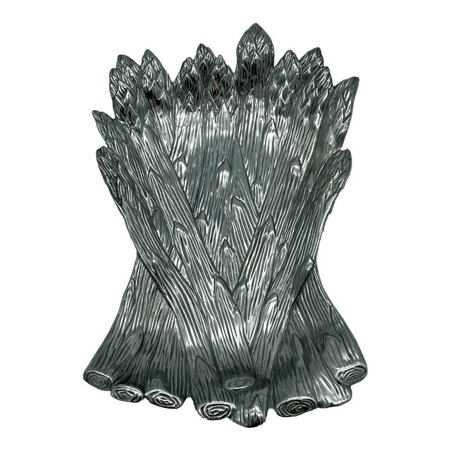 2000s Fitz & Floyd Asparagus Small Serving Dish For Sale