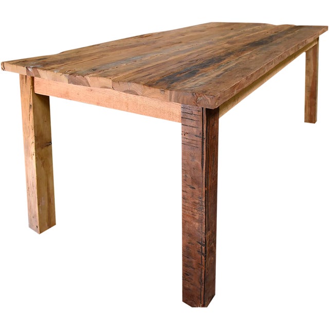 Reclaimed Wood Dining Table Chairish