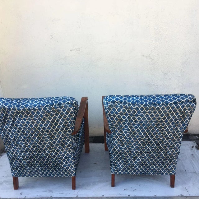 Vintage Armchairs, 1940s, Set of 2 For Sale - Image 15 of 18