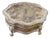 Vintage Silverplate Crest Trinket Box With Lion Paw Feet For Sale