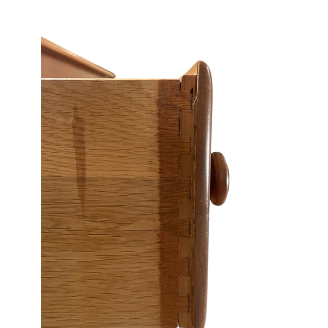 1950s Virginia Maple Tall Wood Dresser For Sale In Chicago - Image 6 of 9