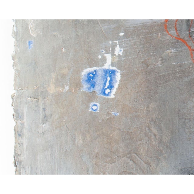 1990s 1990 “Structure Series #15” Mixed Media Painting by Susan Laufer For Sale - Image 5 of 9