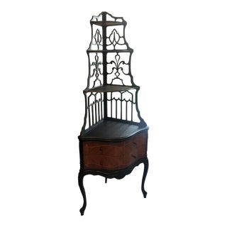 1940s French Corner Shelf For Sale