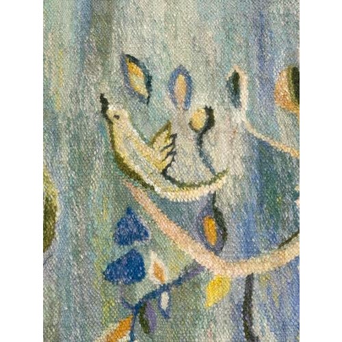 Vintage Handwoven Polish Tapestry, 1970s For Sale - Image 4 of 18