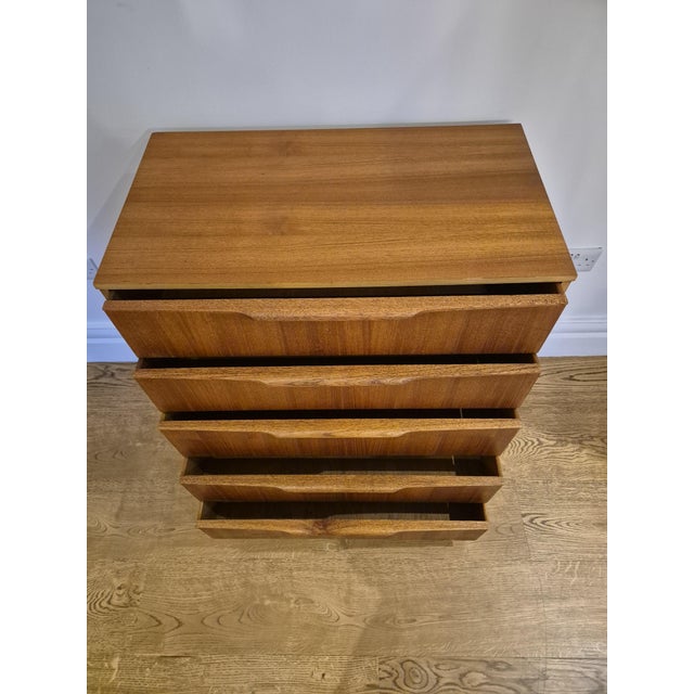 Mid-Century Teak Chest of Drawers attributed to Austinsuite, 1960s For Sale - Image 12 of 17