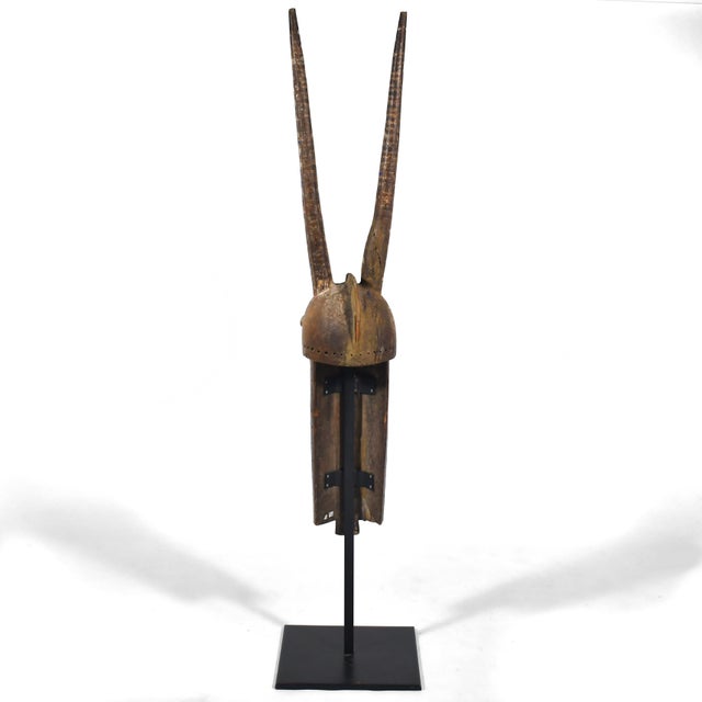 Sienna Bobo Molo Mask from Burkina Faso For Sale - Image 8 of 11