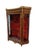 Antique Neo-Classical Louis XVI French Hanging Small Display Cabinet in Mahogany and Bronze, 1910s For Sale - Image 5 of 15
