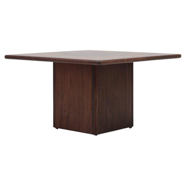 1970s Danish Modernist Pedestal Coffee Table For Sale - Image 15 of 18