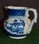 American Mottahedeh Vista Alegre Blue Canton Creamer Pitcher Portugal For Sale - Image 3 of 16