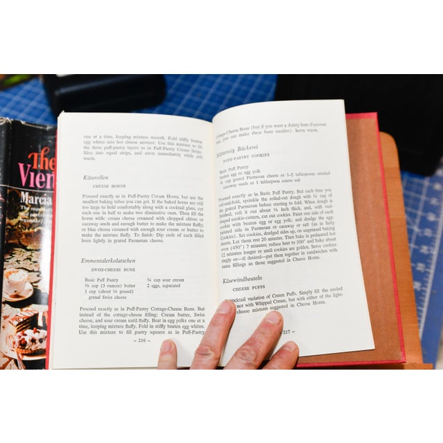 Red 1969 the Art of Viennese Pastry Baking Vintage Cookbook Hard Cover by Marcia Morton For Sale - Image 8 of 10