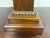 Late 20th Century Arts & Crafts Tapered Wood Column Table Lamp For Sale - Image 11 of 12