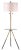The home of Copenhagen’s leading designer inspired this vintage-style floor lamp side table. A hybrid of illuminated...