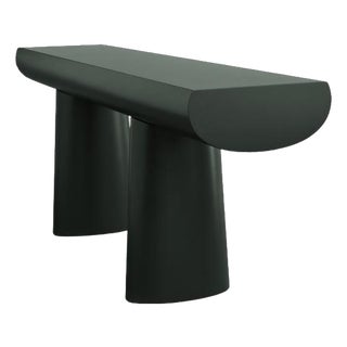 Console Table in Dark Green by Aldo Bakker for Karakter For Sale