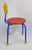 Blue Vintage Children's Chair by Knut & Marianne Hagberg for Ikea, 1990s For Sale - Image 8 of 13