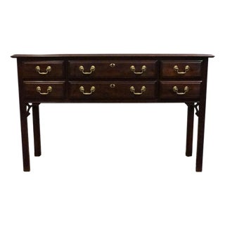 Statton Trutype Americana Collection Solid Mahogany Traditional Style 53" Sideboard Buffet - Oldtowne Finish For Sale