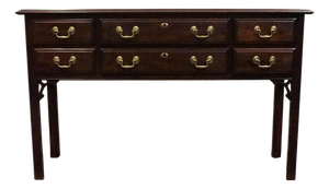 Statton Trutype Americana Collection Solid Mahogany Traditional Style 53" Sideboard Buffet - Oldtowne Finish