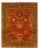 Pasargad Rust Fine Hand-Knotted Agra Rug For Sale - Image 4 of 4