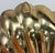 Vintage Hollywood Regency Style Brass Candle Wall Sconces, a Pair For Sale In Kansas City - Image 6 of 7