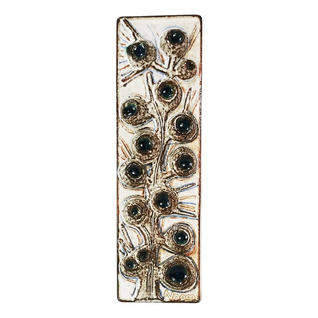 Ceramic Wall Relief by Noomi Backhausen, Denmark, 1970s For Sale