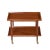 Mid-Century Modern Refinshed Poul Hundevad for Vamdrup Danish Expanding Teak Bar Cart For Sale - Image 3 of 12