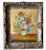 Mid 20th Century Floral Still Life Oil Painting with Carved Wood Frame For Sale - Image 13 of 13