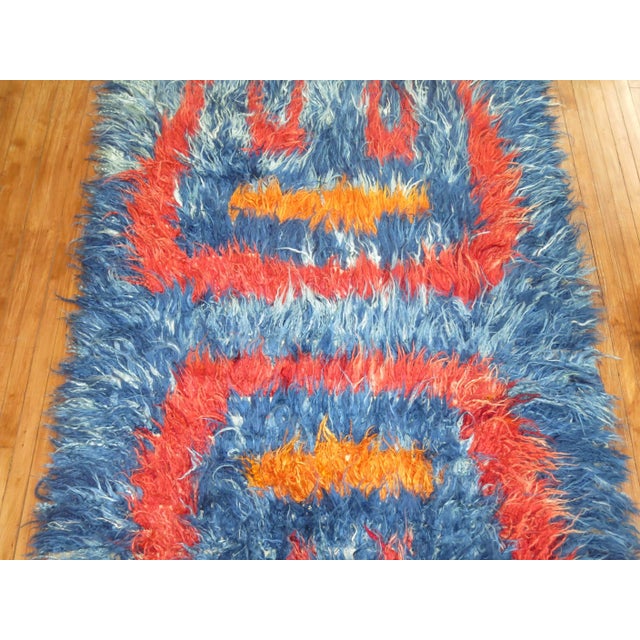 Contemporary Vintage Turkish Tulu Rug For Sale - Image 3 of 18