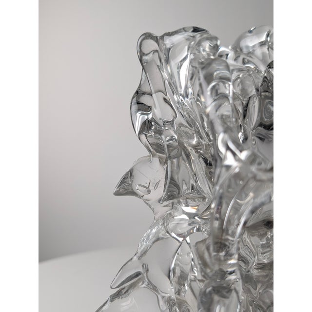 René Roubicek, Coral Sculpture, 1960s, Crystal For Sale - Image 8 of 10