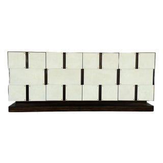 Revelation Modern Block Buster Four Door Cabinet For Sale