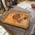 Tommaso Barbi 1970s Mid-Century Modern Bamboo Effect Brass and Lacquered Wood Italian Tray For Sale - Image 4 of 15