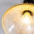 Glass Black Holophane Prismatic Glass Adjustable Lamp, 1940s For Sale - Image 7 of 11