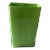 Large Contemporary Kelly Green Glass Vase For Sale