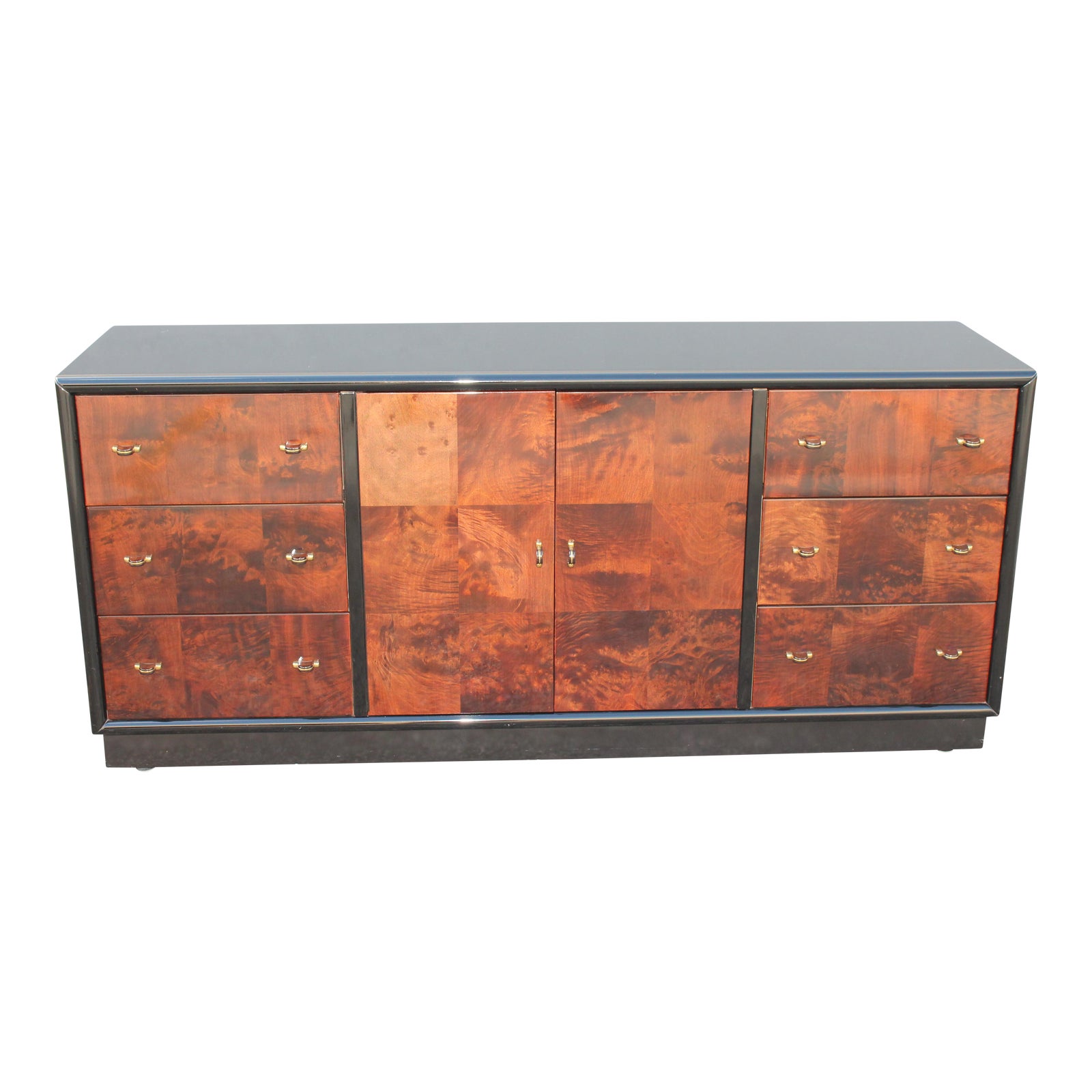 black lacquer buffet