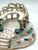 Figurative 19th-Century Staffordshire Porcelain Floral Garden Bower With Gilt Steps For Sale - Image 3 of 8